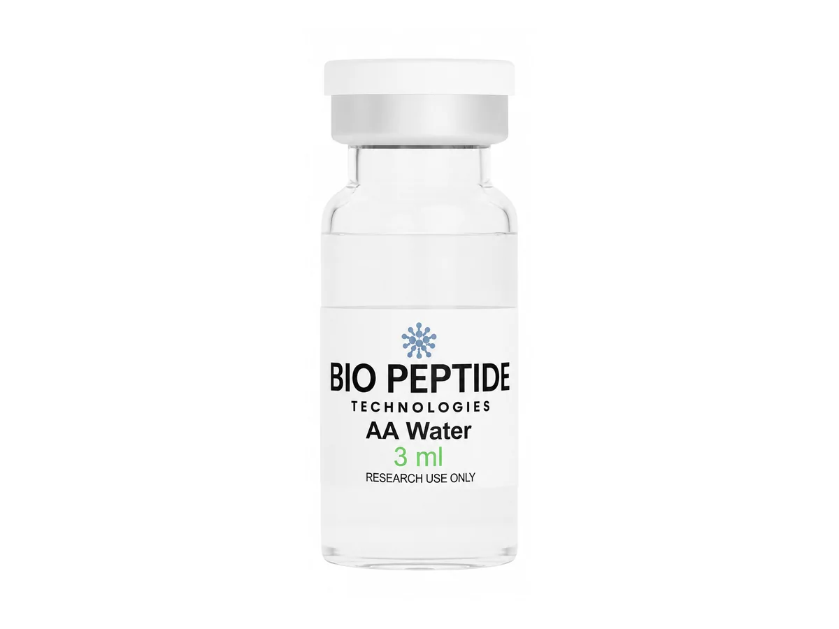 AA Water (3ml) product photograph supplied by BioPepTitech