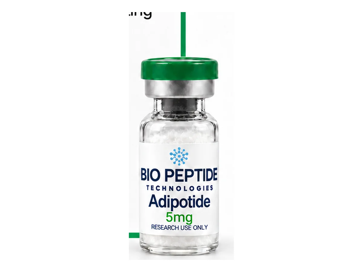 Adipotide 5mg product photograph supplied by BioPepTitech
