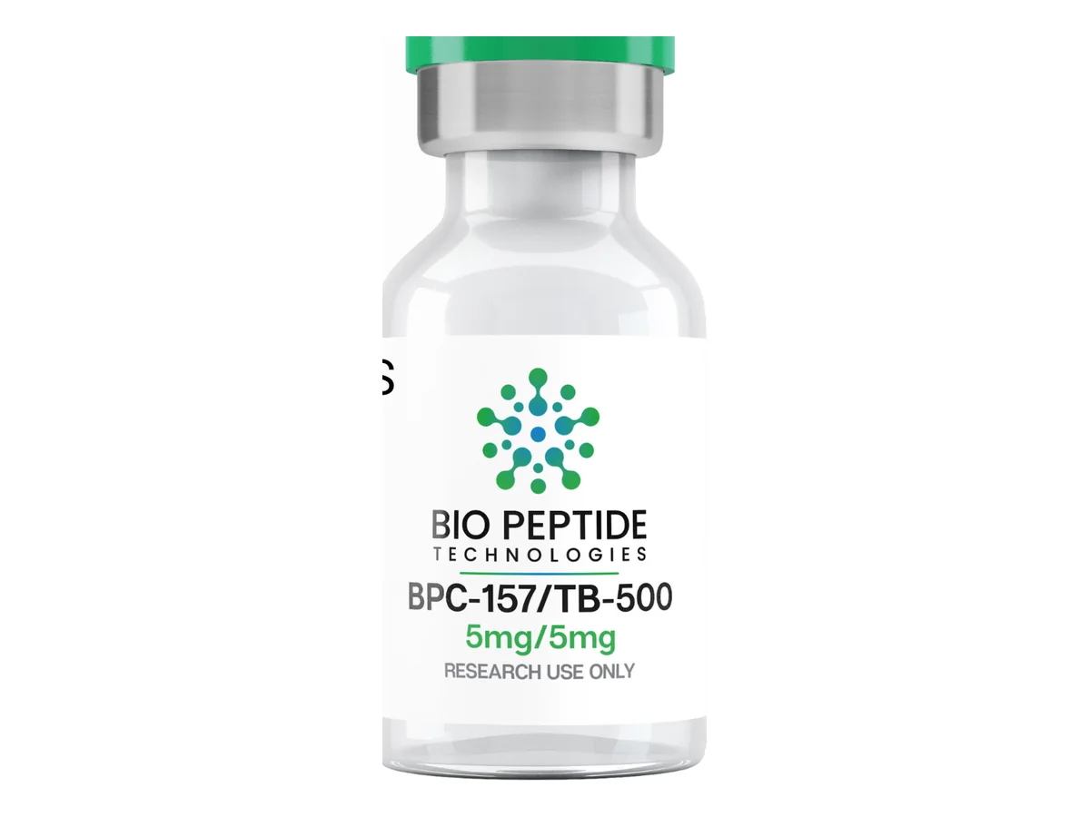 BPC-157 5mg -TB 500 5mg Blend product photograph supplied by BioPepTitech