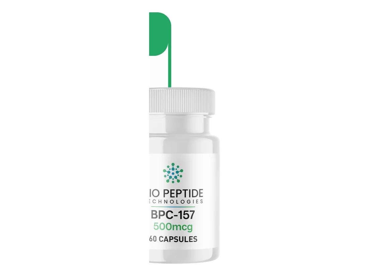 BPC-157 500 mcg Powder product photograph supplied by BioPepTitech