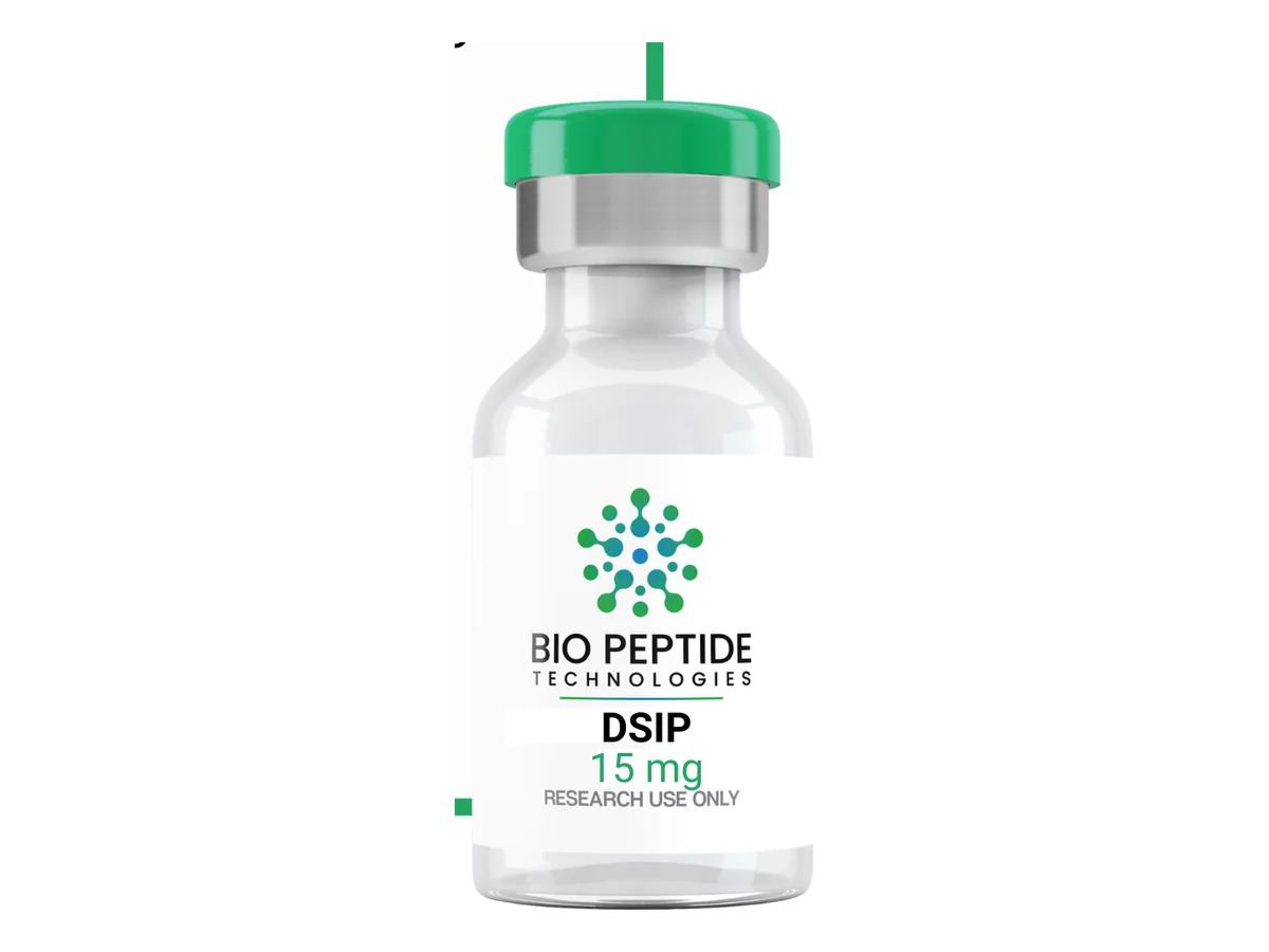 DSIP (15mg) product photograph supplied by BioPepTitech