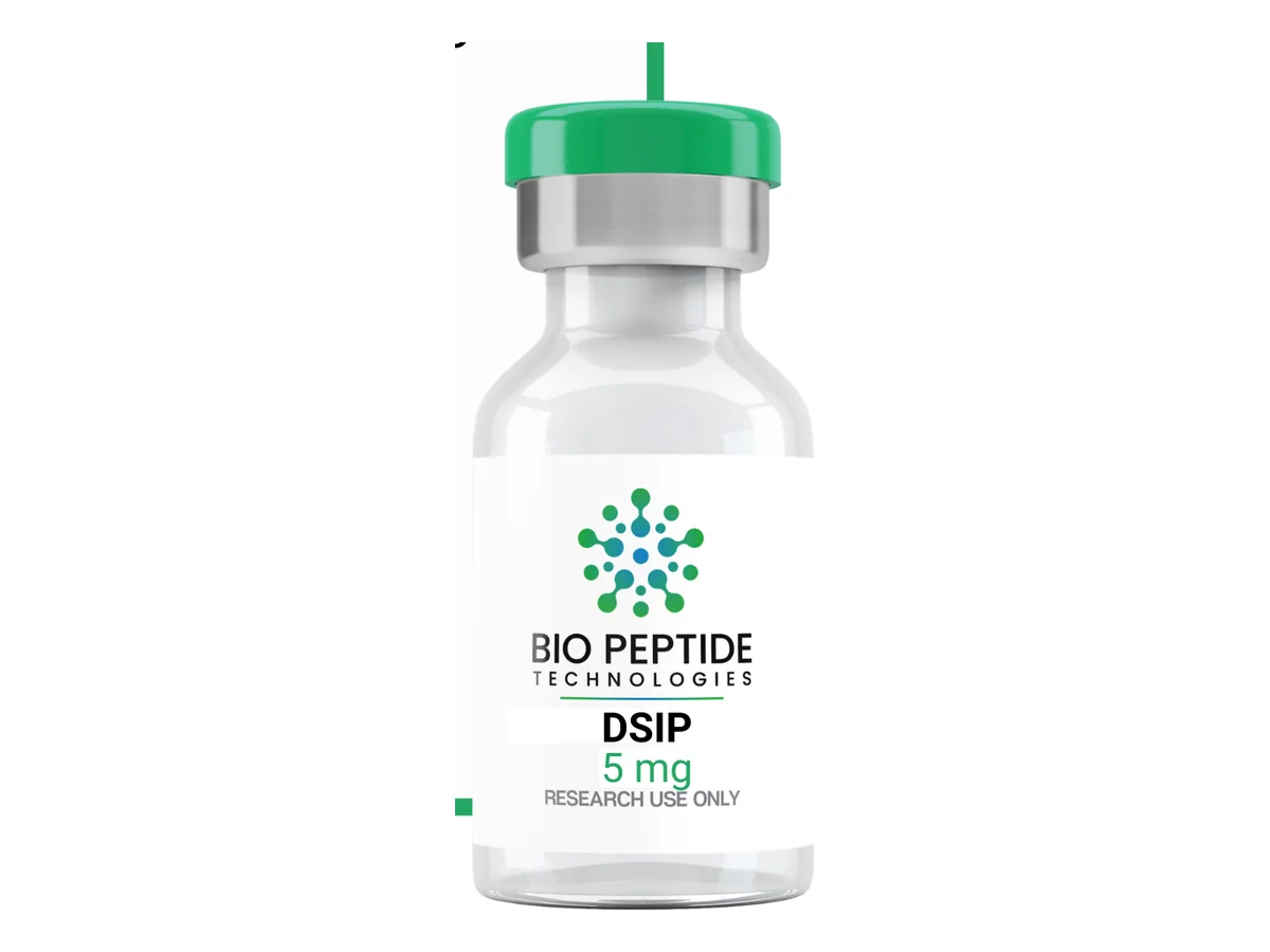 DSIP (5mg) product photograph supplied by BioPepTitech