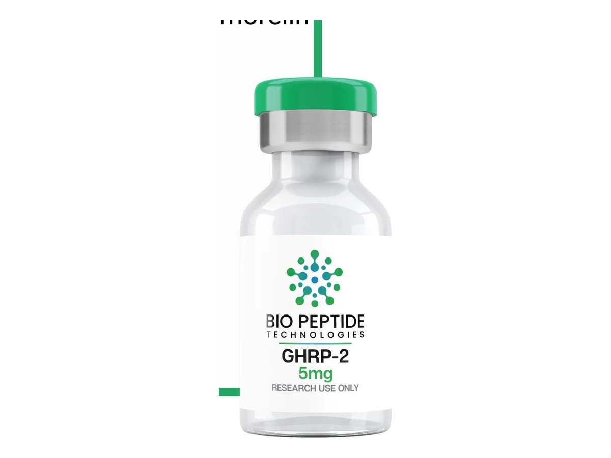 GHRP-2 5mg product photograph supplied by BioPepTitech