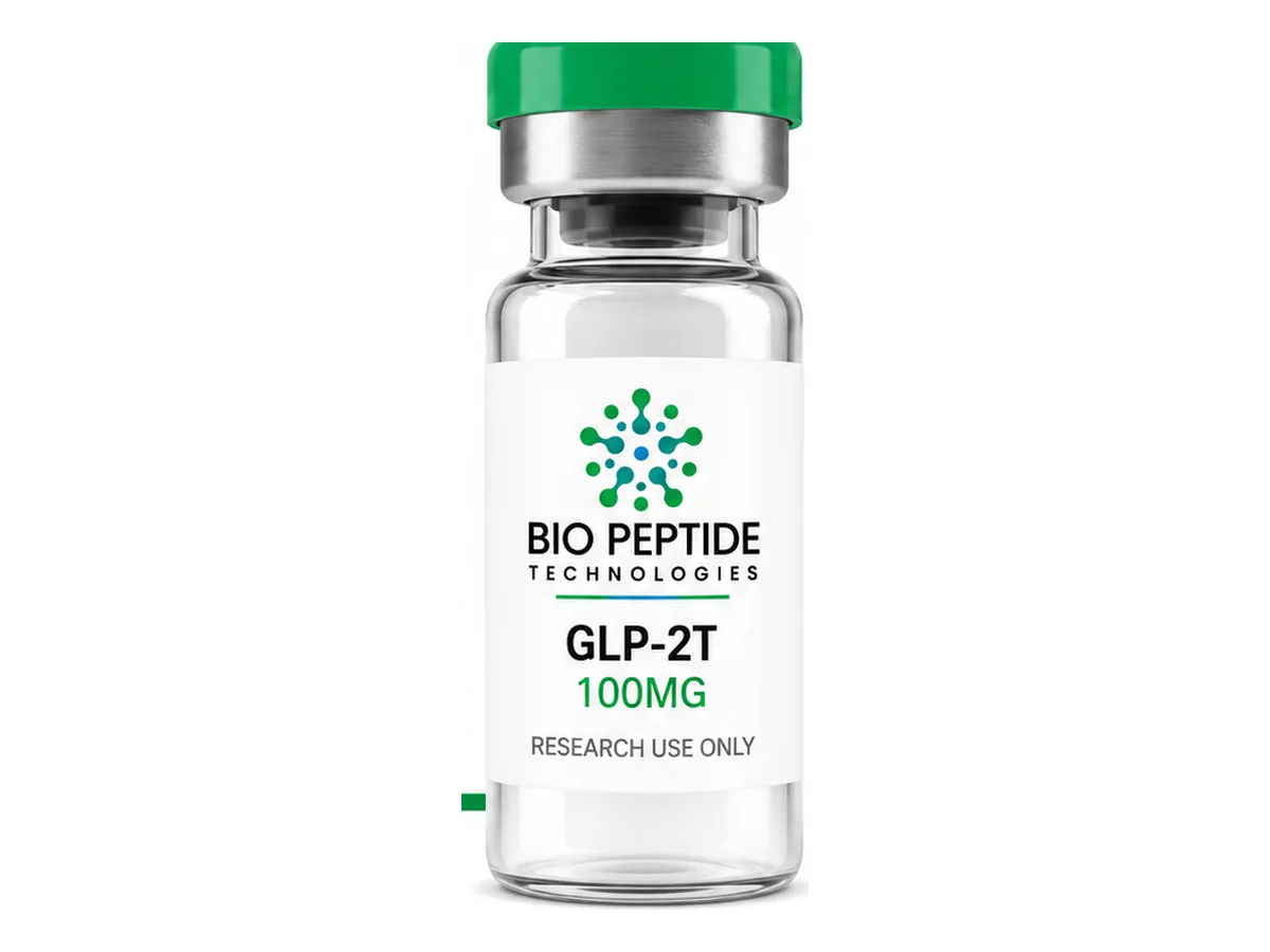 GLP-2T 100mg product photograph supplied by BioPepTitech