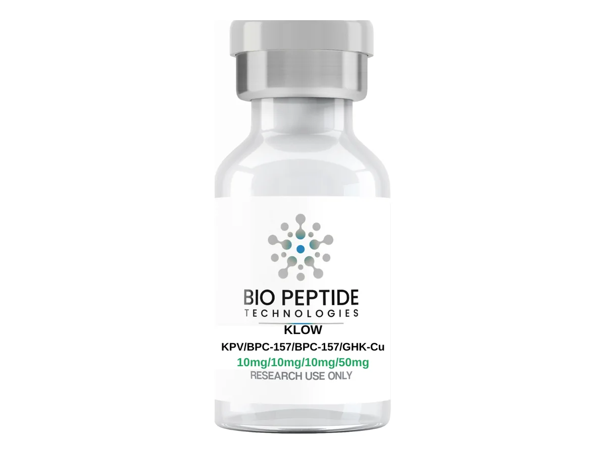 KLOW 80 mg product photograph supplied by BioPepTitech