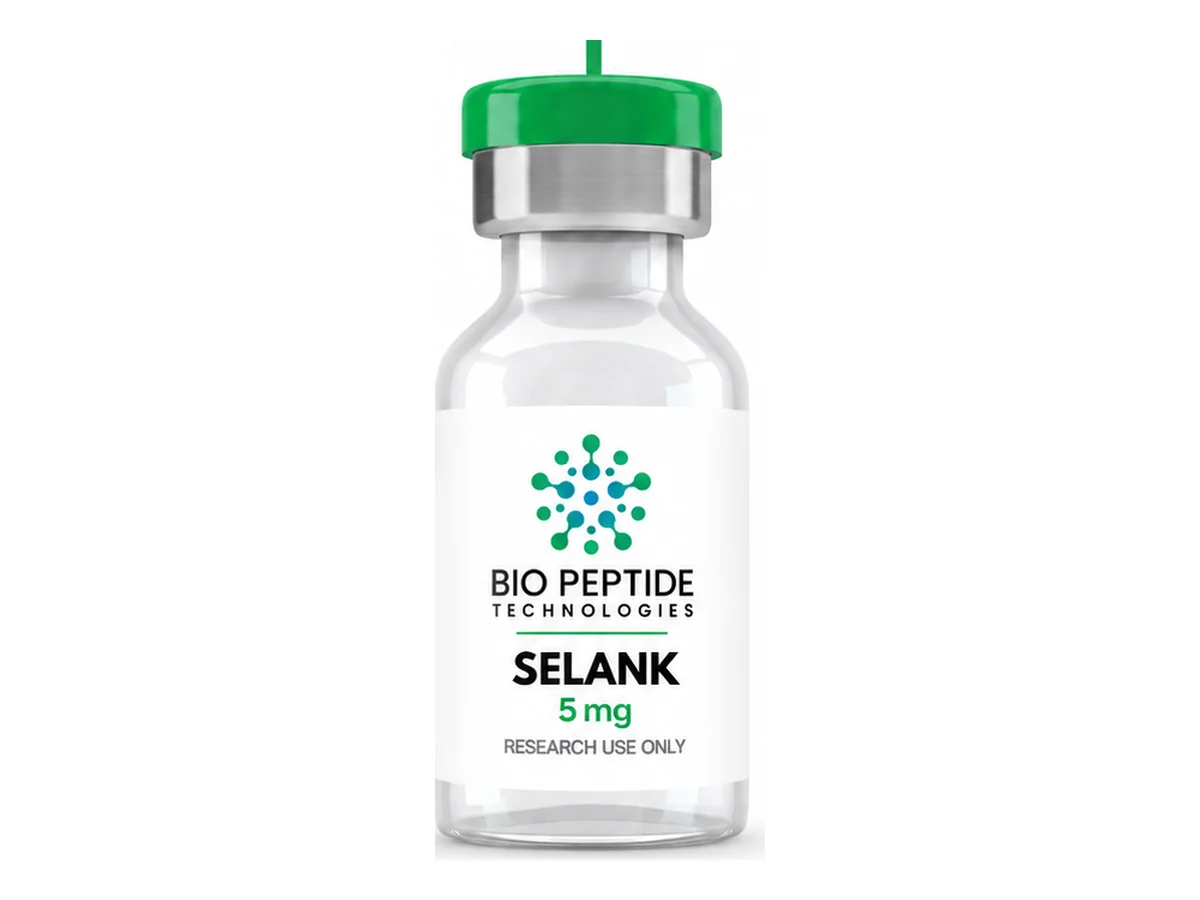Selank (5mg) product photograph supplied by BioPepTitech