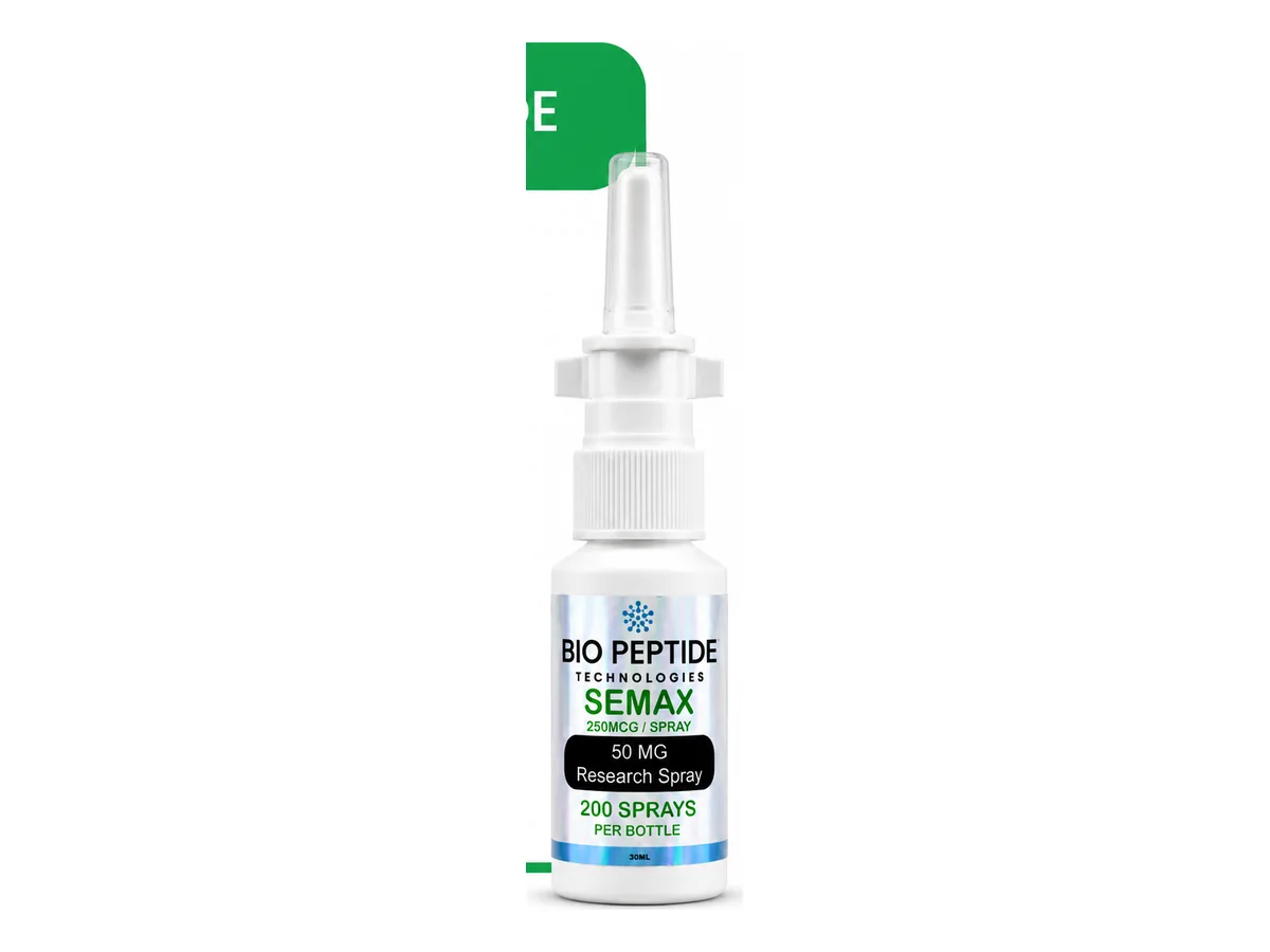 SEMAX Research Spray 50mg product photograph supplied by BioPepTitech
