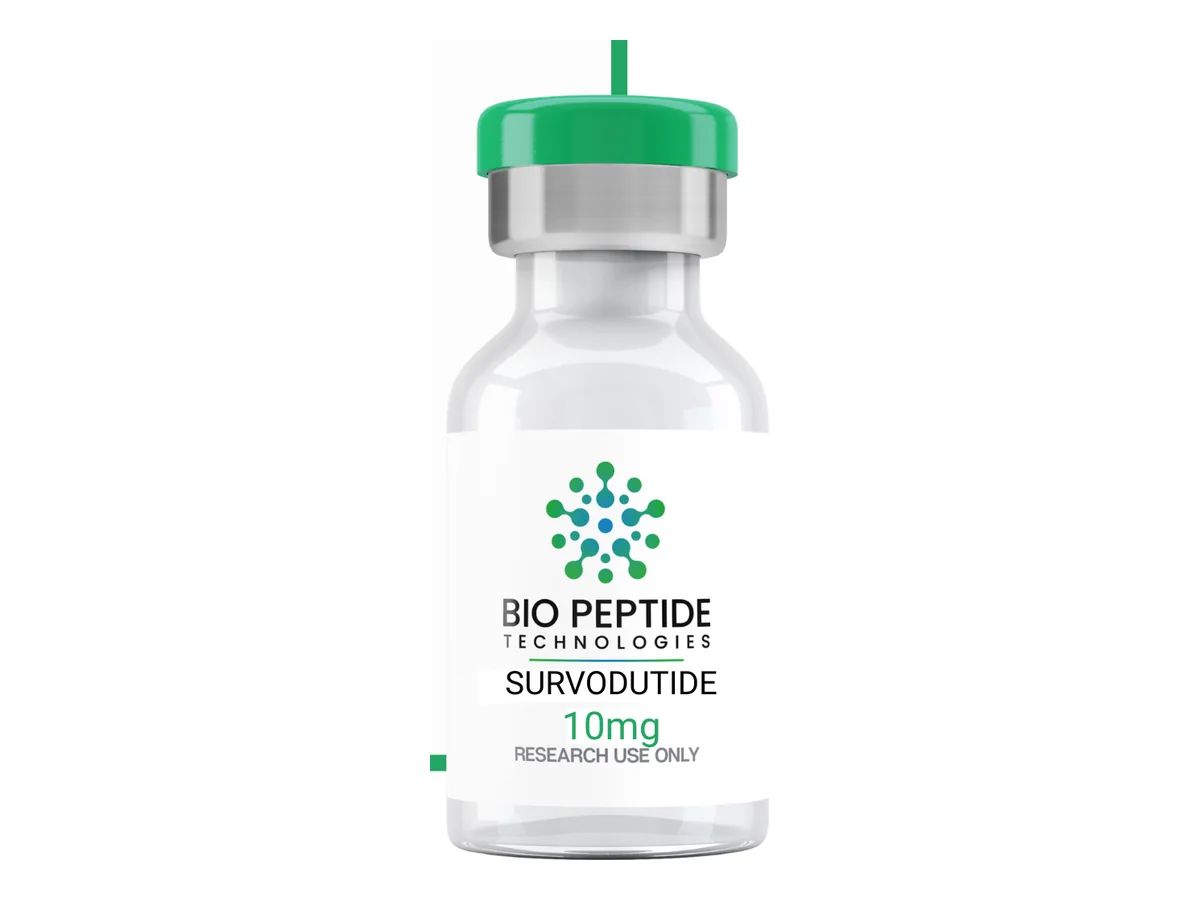 SURVODUTIDE (10mg) product photograph supplied by BioPepTitech