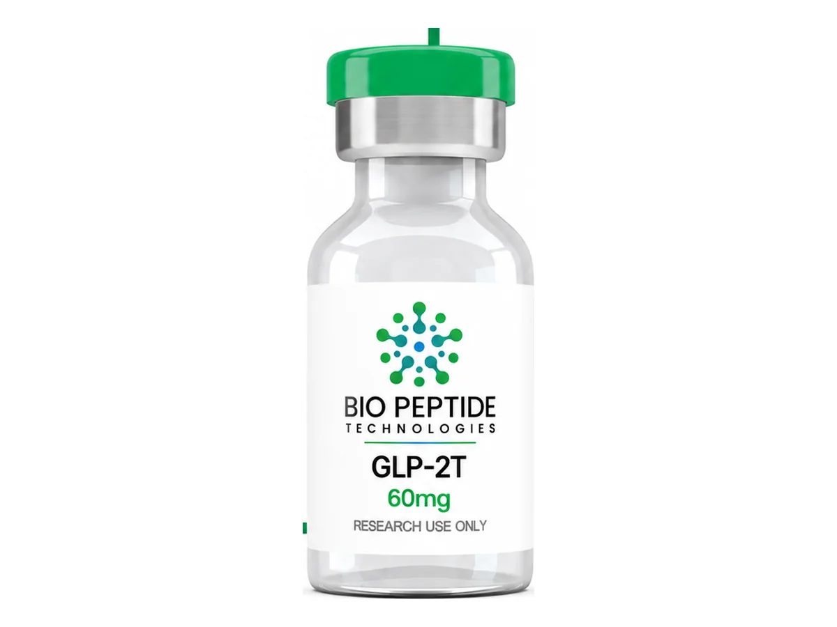 GLP-2T 60 mg product photograph supplied by BioPepTitech